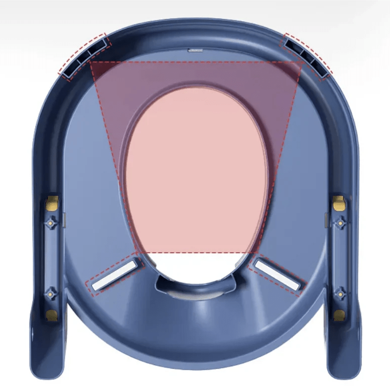 Norvo | EasyPotty – Ergonomisk potte sete med barnvennlig design for enkel toalett trening