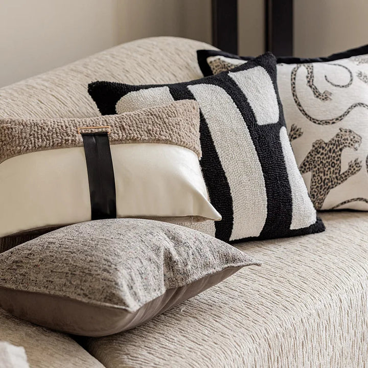 Skanto | Sofistikert Jacquard Broderte Dekorative Putetrekk