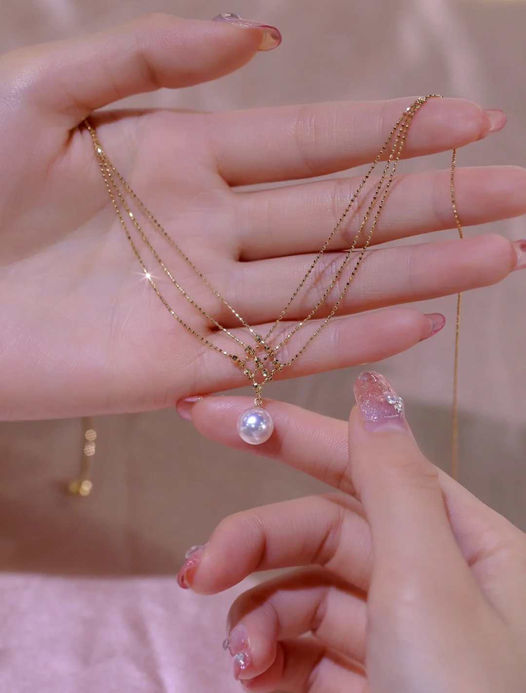 Skanto | Necklace | 24k Gullbelagt