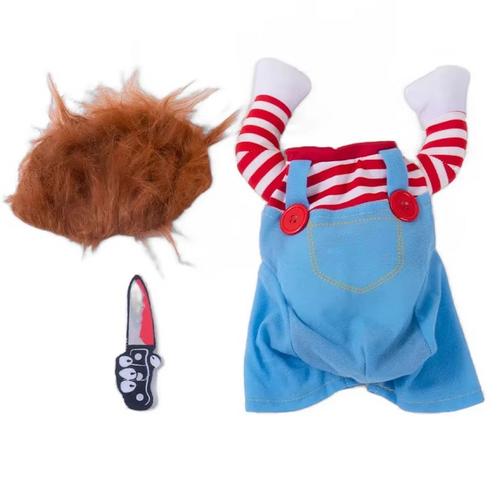 Skanto | Chucky-inspired pet costume for dogs and cats