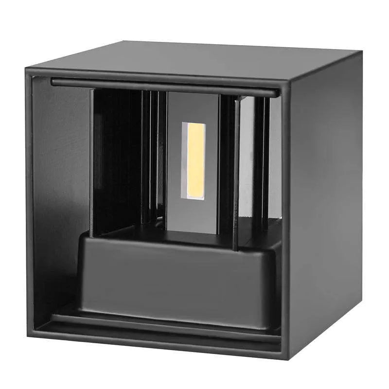 Skanto | Vegglampe Moderne Svart Aluminium LED Lysarmatur