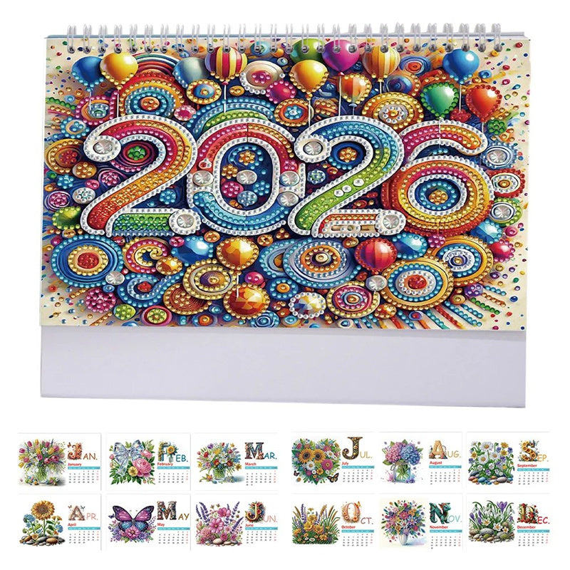 Skanto | GlimmerCraft - Shiny 2026 DIY Kalender for å Pynte Arbeidsplassen Din