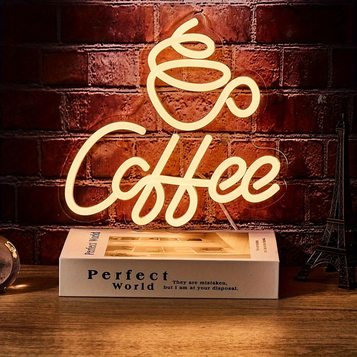 Skanto | Neon LED Kaffeskilt for Kjøkken eller Kafévegg