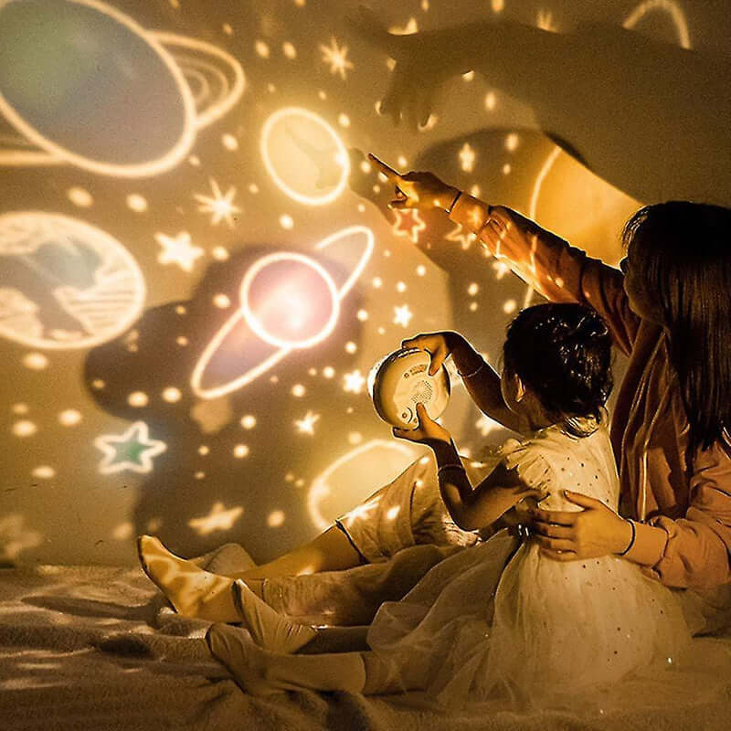 StarGlow Projektor – Magisk Stjernete himmel med MusikkSkanto