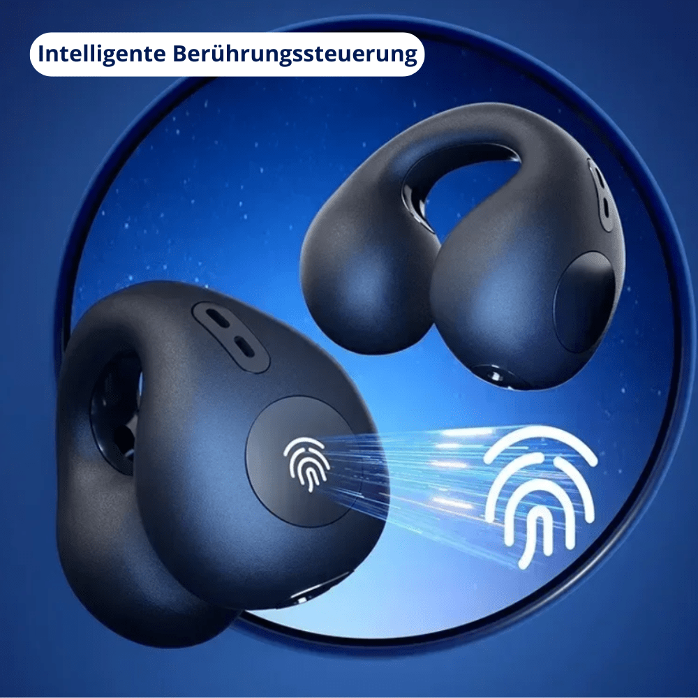 Skanto | ECHOSONIC – Beintledning Trådløse Ørepropper for Overlegen Lyd og Komfort