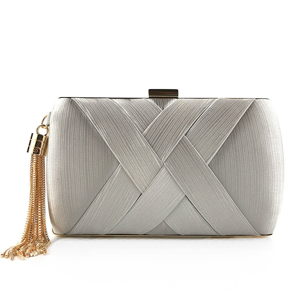 Norvo | Éclessa Luksus Kveldsklutch | Sateng dusk håndveske for klassisk og moderne eleganse