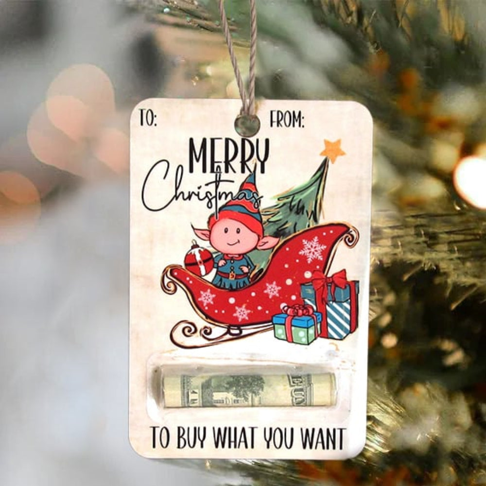 Skanto | Jule Trær Penger Holder Ornament