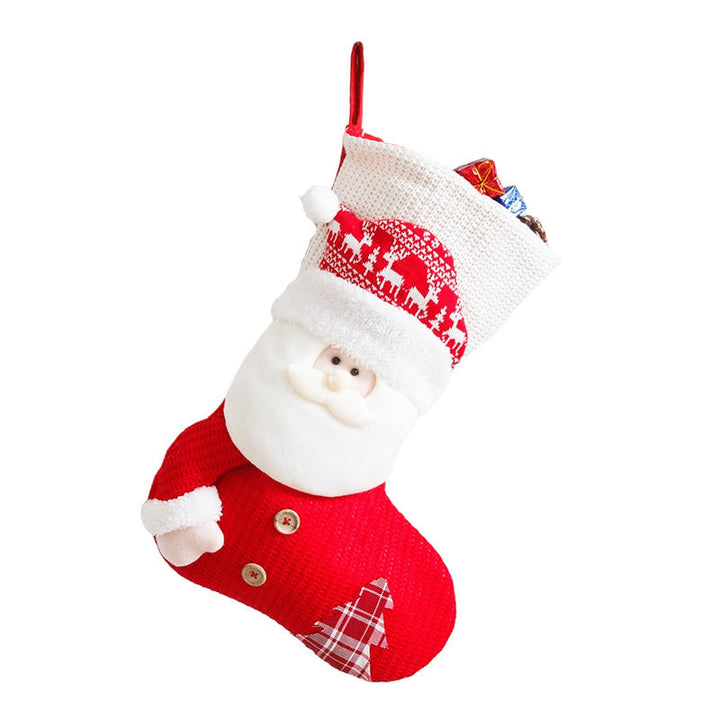 Skanto | Stor Strikket Julekalender Gavepose