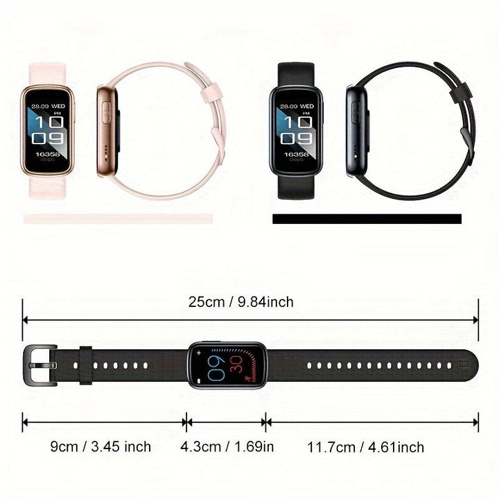 Skanto | Smartklokke Vanntett Silikon Trenings Tracker