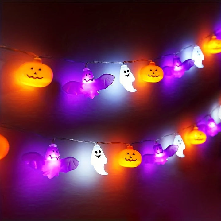 Skanto | Halloween Lys Batteridrevet Gresskar Lyskede