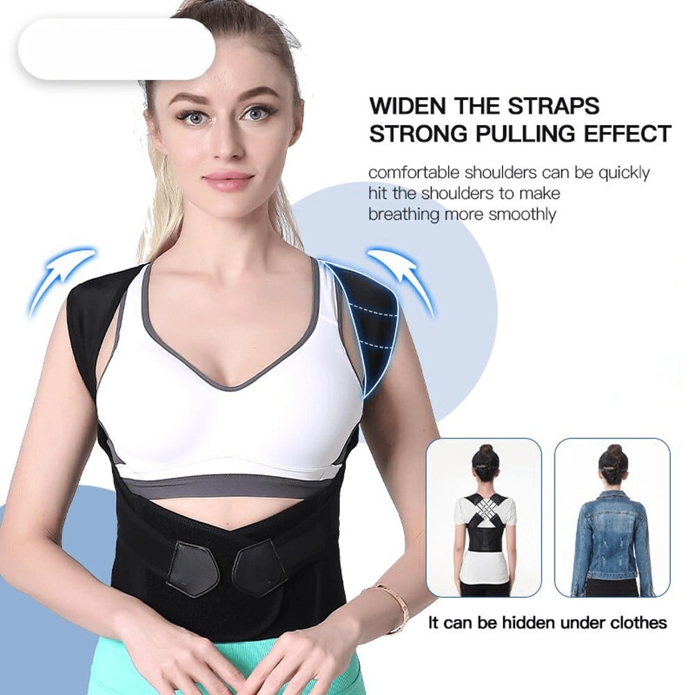 Skanto | Justerbart Ryggholdingsbelte Kontor Hjem Gym Unisex