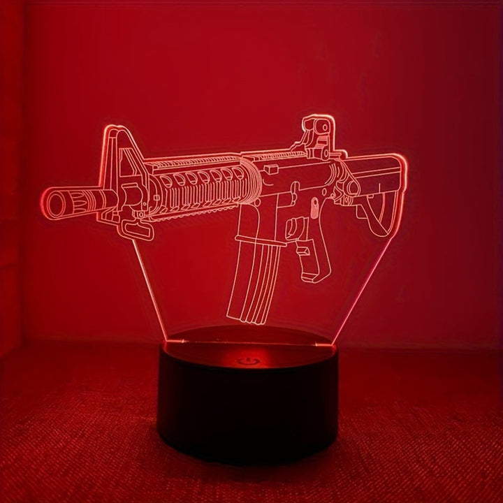 GeoLume - 3D LED skrivebordslampe med berøringsSkanto