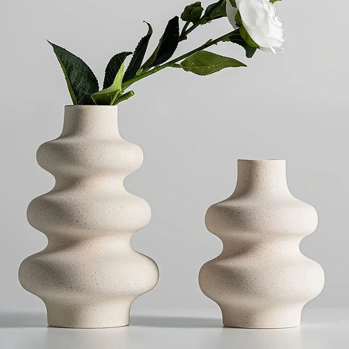 Skanto | Keramisk Vase for Hjemmedekorasjon & Blomster