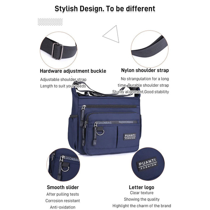 Skanto | Multi Pocket Herre Fritidsveske