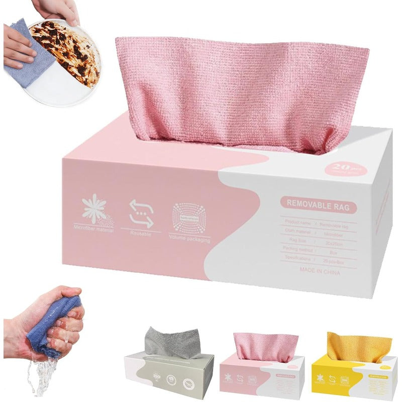 Gjenbrukbare pop-up mikrofiberkluter Skanto