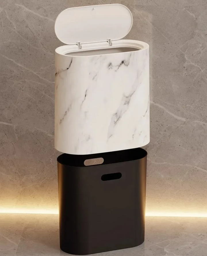 Nordic Marble Design Søppelbøtte Skanto