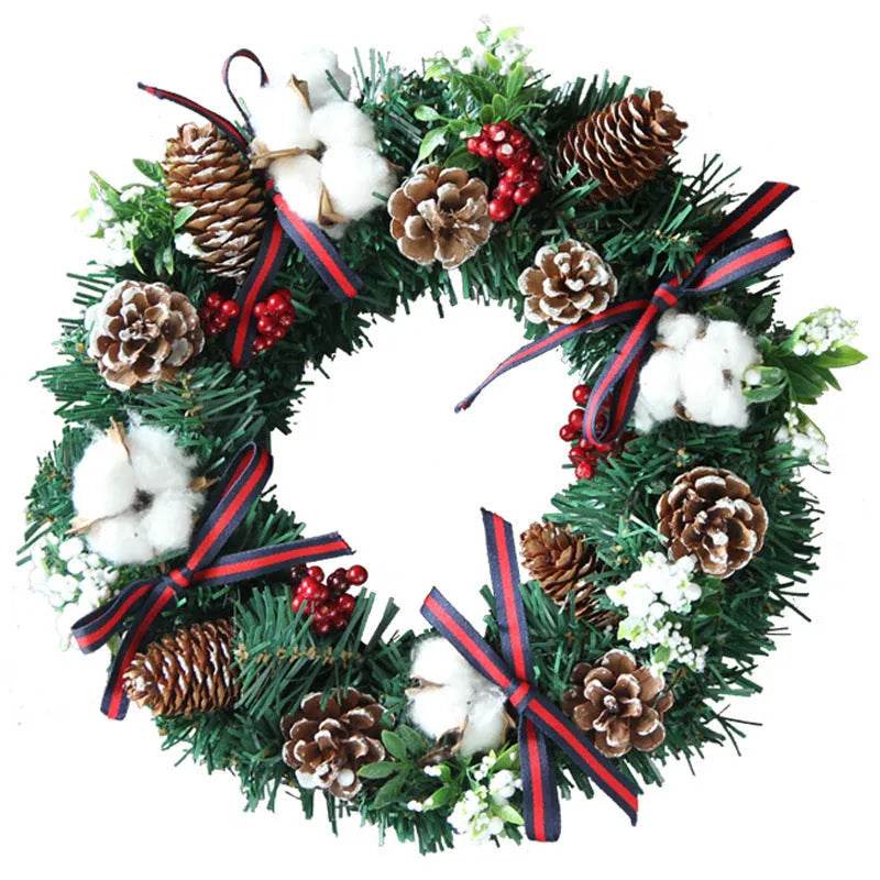 Skanto | 30cm 40cm Julekrans Ornamenter Julekrans