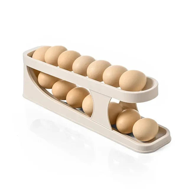 Egglagringsboks Automatisk Rullende Eggholder Egglagringsstativ | Skanto