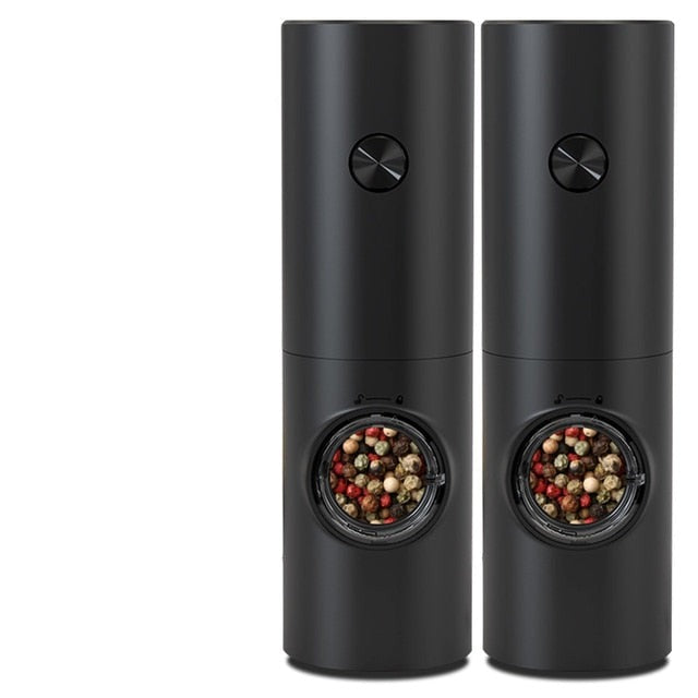 Elektrisk automatisk kvern for pepper og salt med LED-lys | Skanto
