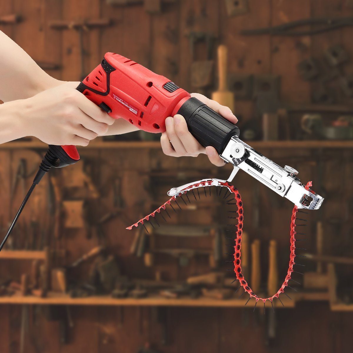 Norvo | Elektrisk boremaskin spikerpistol kjedeadapter