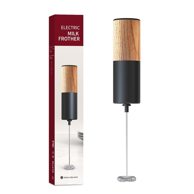 Elektrisk melkeskummer Mini skummer kaffemaskin bærbar blender | Skanto