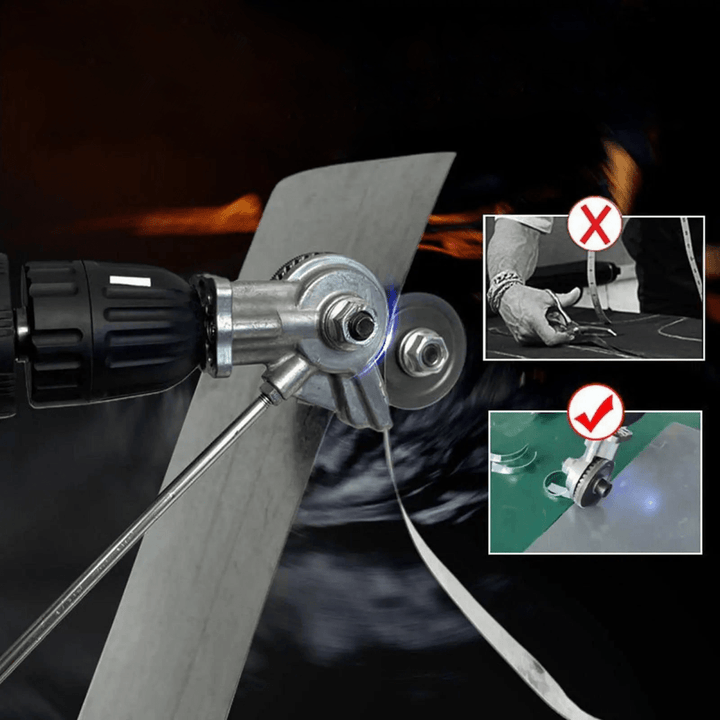 Skanto | GyroCut – Bor feste for trygg og enkel kutting av platemetal