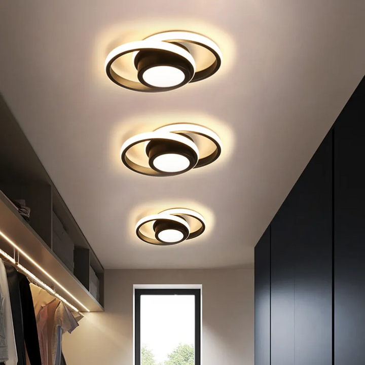 Moderne LED-dekkelamper