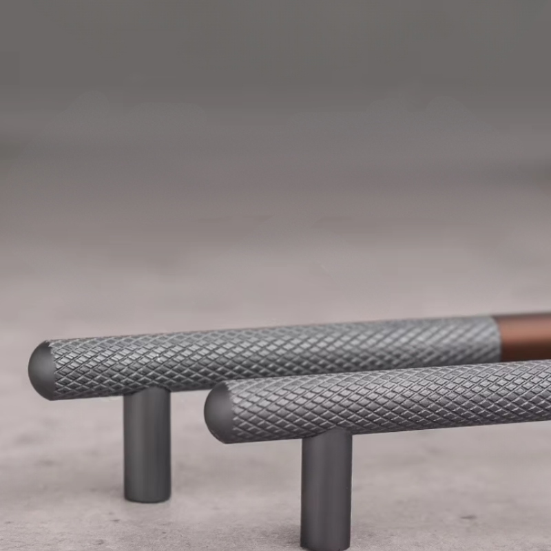 Elegant skap skuffe dør møbel knurling håndtak og dørvrider | Skanto