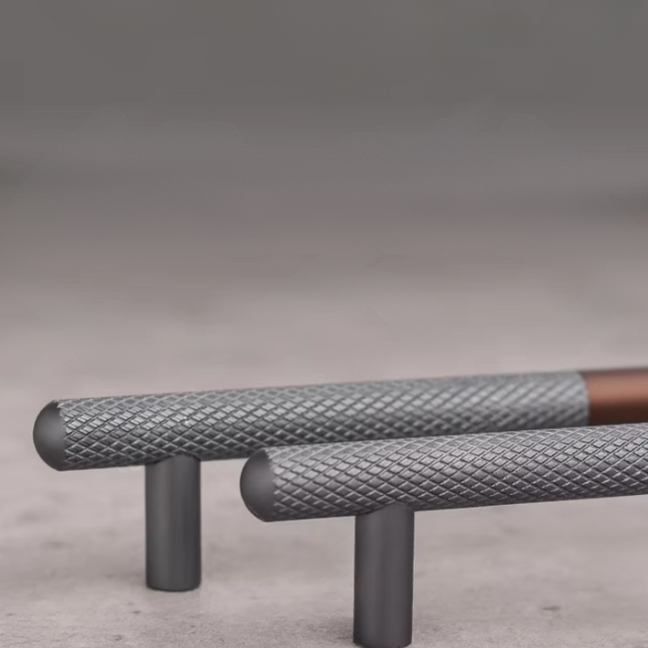 Elegant skap skuffe dør møbel knurling håndtak og dørvrider | Skanto