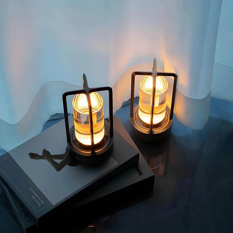 Skanto | Bordlampe med krystallglass ambient lys