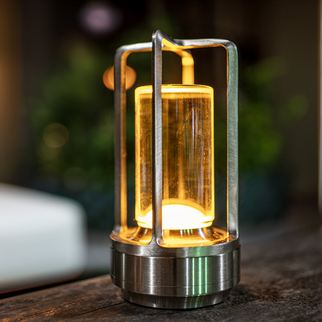 Skanto | Bordlampe med krystallglass ambient lys