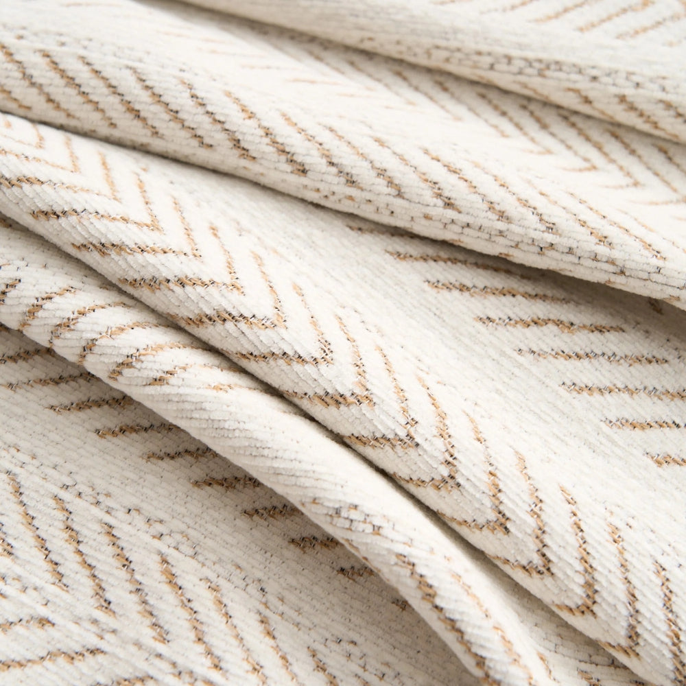 Skanto | Moderne Herringbone Chenille Sofa Deksel