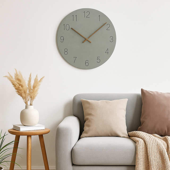 Skanto | Tre Minimalistisk Stille Veggklokke