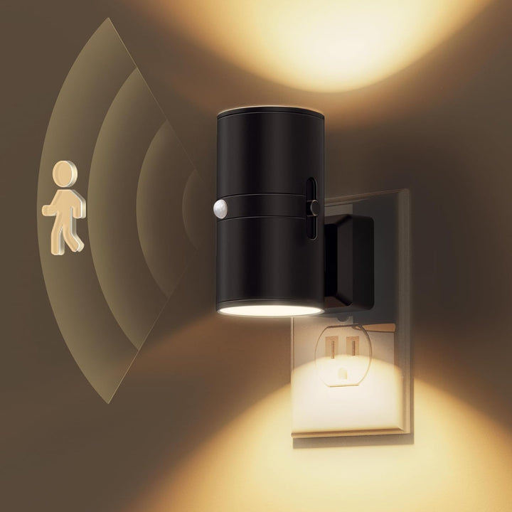 Skanto | Vegglampe Moderne Plugg Inn Bevegelsessensor Lampe