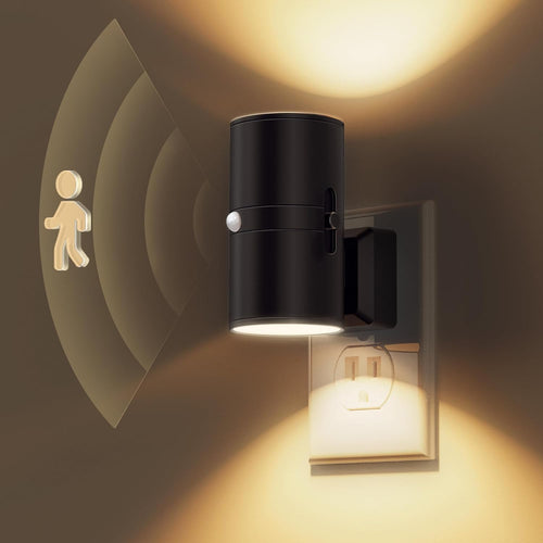 Skanto | Vegglampe Moderne Plugg Inn Bevegelsessensor Lampe
