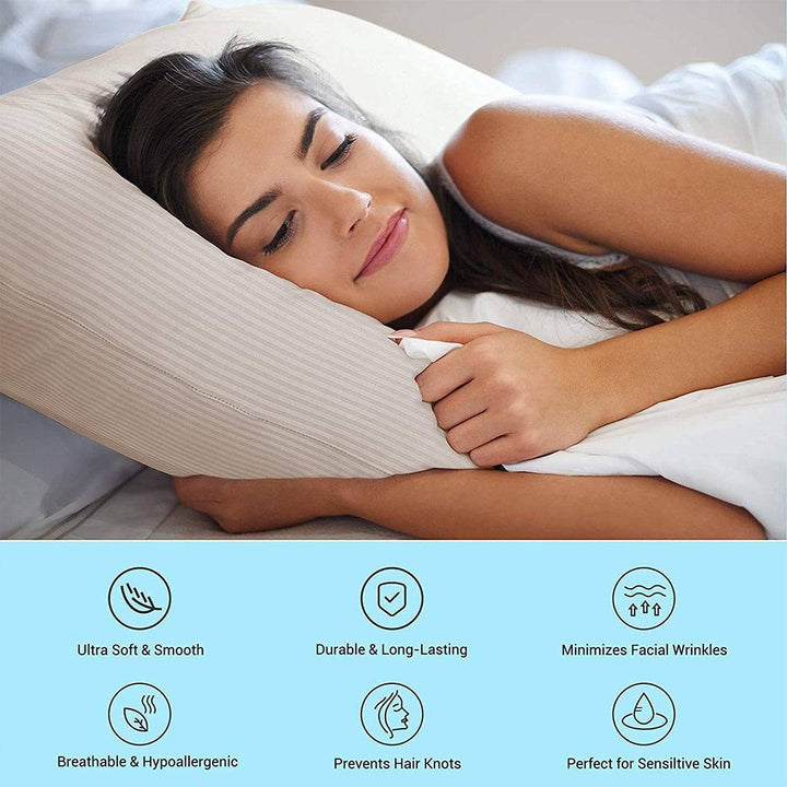 Kjølepillowcase – Elastisk Spandex, Q-Max 0.38, for Standard & Queen Størrelse | Skanto