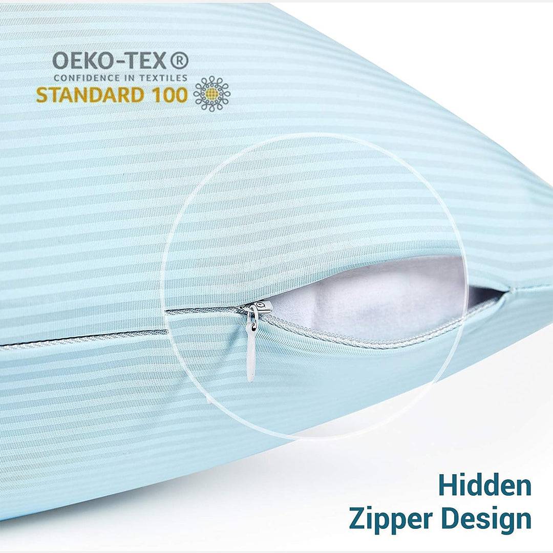 Kjølepillowcase – Elastisk Spandex, Q-Max 0.38, for Standard & Queen Størrelse | Skanto