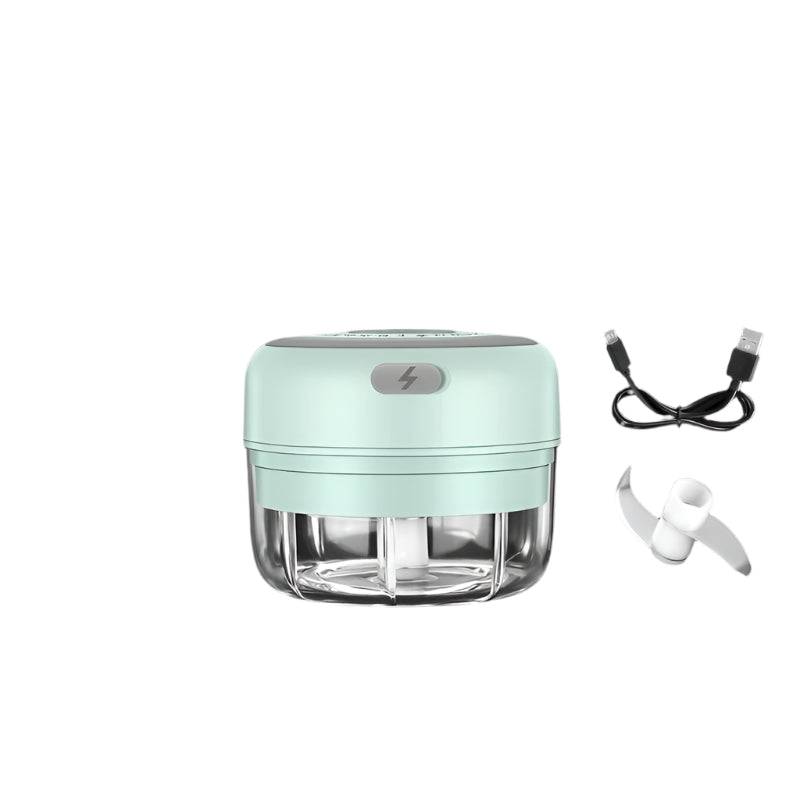 MiniChop Elektrisk Hakkemaskin – 150ml – USB oppladbar – Kompakt & Kraftig | Skanto