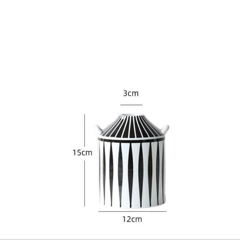 Skanto | KAZURI – Elegant keramikk vase for en moderne stemning