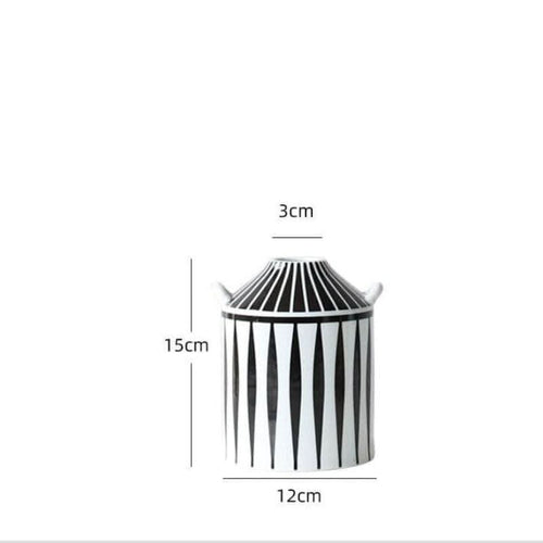 Skanto | KAZURI – Elegant keramikk vase for en moderne stemning