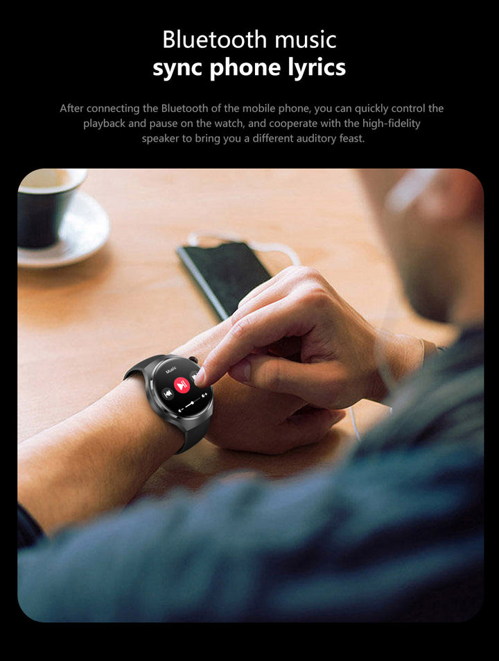 Skanto |  Gt4 Pro Smartwatch For Menn: Ip68 Nfc Gps Tracker, Amoled 360*360 Hd-Skjerm, Hjertefrekvens, Bluetooth-Samtale Begrenset Utgave