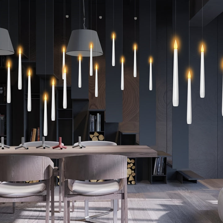 Skanto | LED Lykter Hengende Flammende Uten Flamme Sett