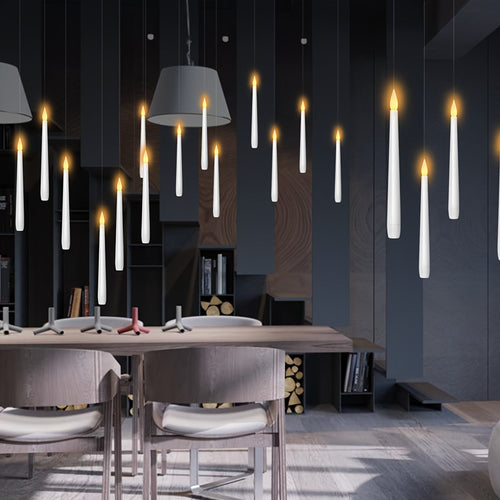 Skanto | LED Lykter Hengende Flammende Uten Flamme Sett