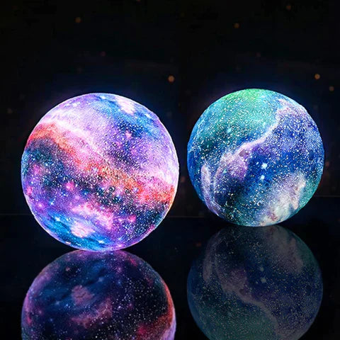 SterrenGlans Galaxy Lampe – LED Nattlys med Berøringskontroll | Skanto