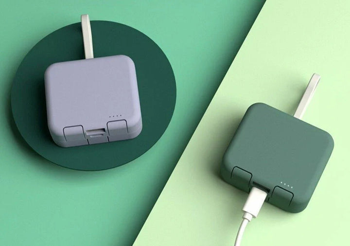 Skanto | Sammenleggbar Power Bank – Bærbar Nødlader for På Farten