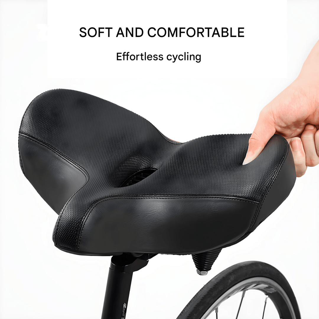 Skanto | Ergorid Thron Sykkelsete – Ergonomisk, Værbestandig Komfort for Menn & Kvinner