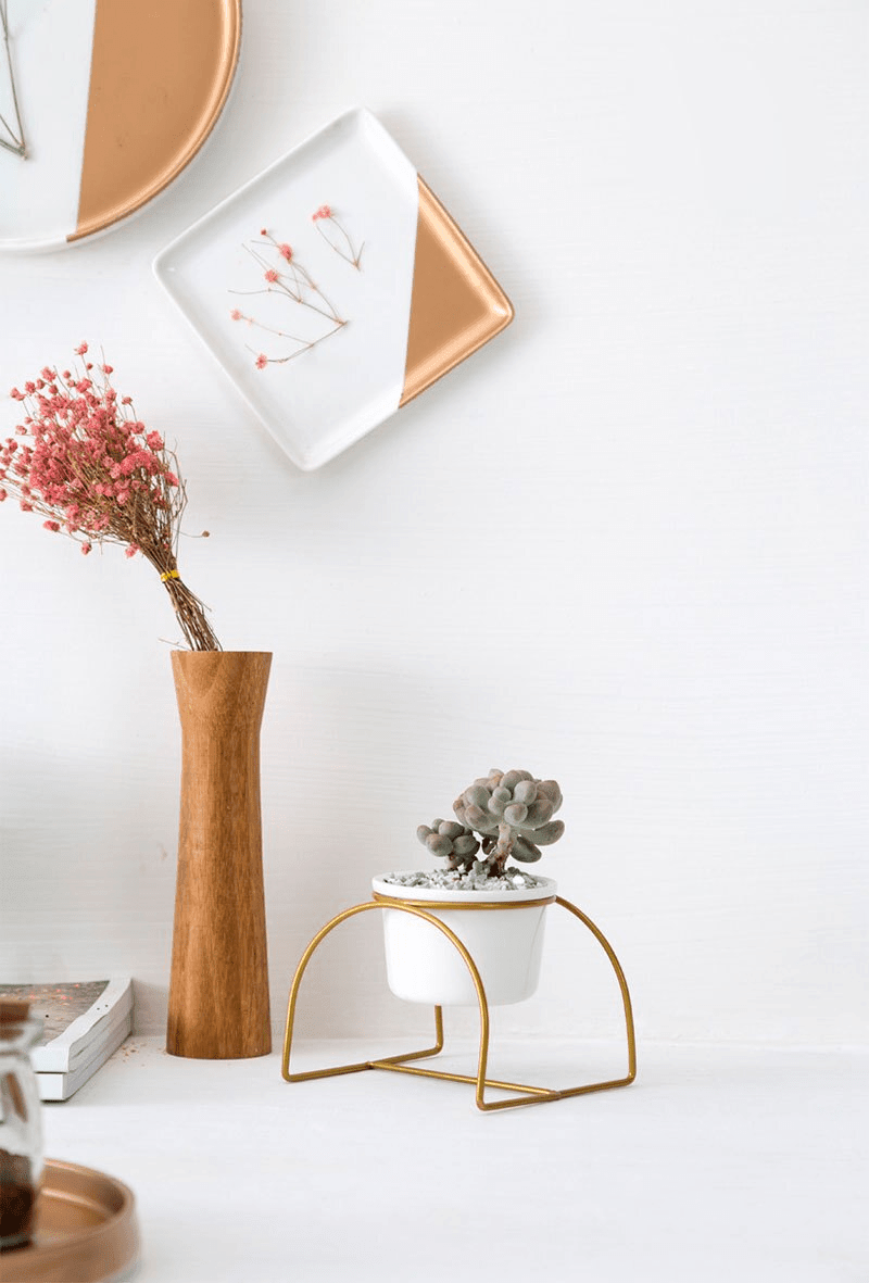Skanto | ELARA – Elegant bro planter potte for hjemmet ditt