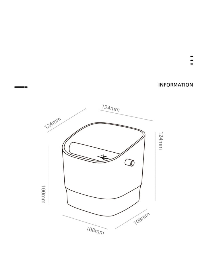 Espresso Grunnlaget bøtte Kaffe Knock Box Hjem Barista Knock Box Verktøy | Skanto
