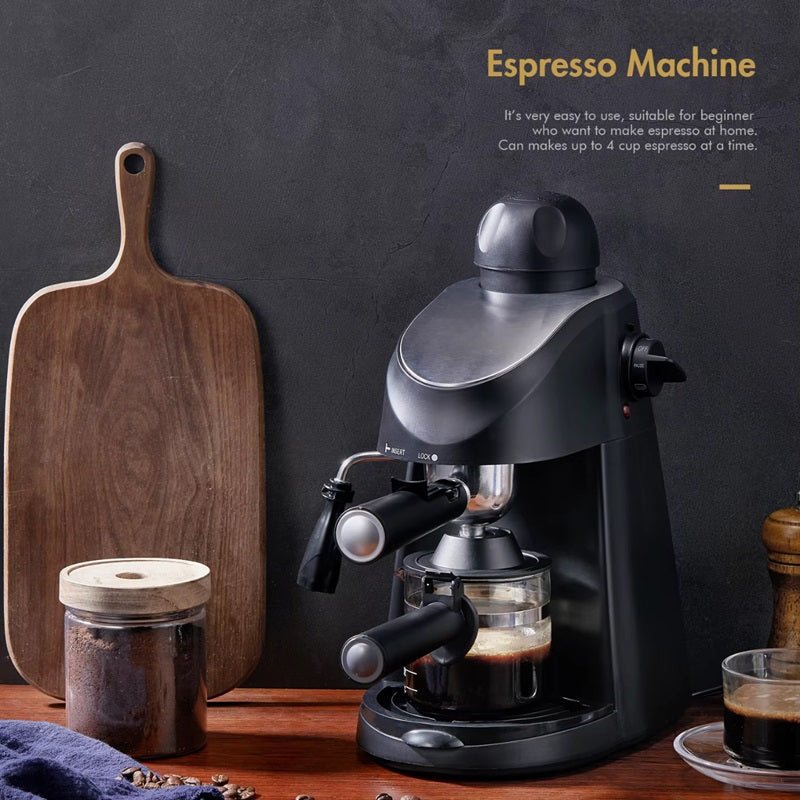 Skanto | 3.5 Bar Espresso Maskin med Innebygd Dampstav