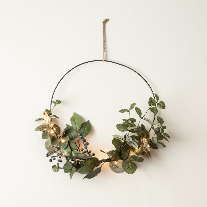 Skanto | Julekrans Eukalyptus LED Lys